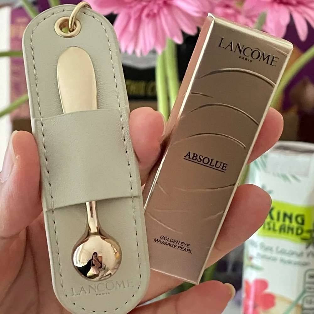 Lancôme Absolue eye massage pearl and case ✨NIB✨